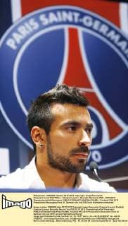 Ezequiel Lavezzi FOOTBALL : Ezequiel Lavezzi - Nouvelle Recrue du PSG - 02 07 2012 GwendolineLeGoff Panoramic 