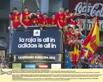 02.07.2012. Tour of Madrid of the Spanish football team to celebrate their victory in Euro 2012. (Alterphotos Marta Gonzalez)  (20189371)
