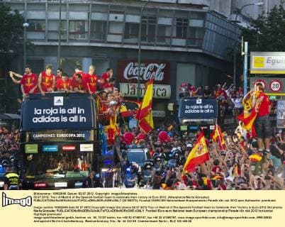 02.07.2012. Tour of Madrid of the Spanish football team to celebrate their victory in Euro 2012. (Alterphotos Marta Gonzalez)  (20189373)