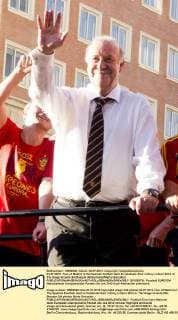 02.07.2012. Tour of Madrid of the Spanish football team to celebrate their victory in Euro 2012. In the image Vicente del Bosque (Alterphotos Marta Gonzalez)  (20189379)
