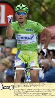 Etappensieger Peter Sagan (Svk) - Liquigas Cannondale Team Joie CYCLISME : Tour de France - Orchies Boulogne sur Mer - Etape 3 - 03 07 2012 PhotoNews Panoramic 