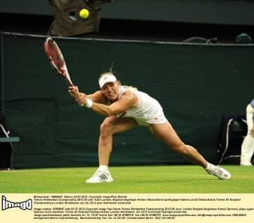 Tennis Wimbledon Championship 2012 25 Juni- 8Juli London, England Angelique Kerber, Deutschland spielt gegen Sabine Lisicki Deutschland