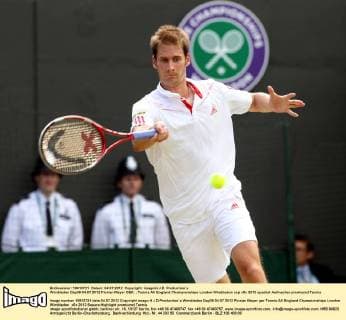 Wimbledon Day09 04.07.2012 Florian Mayer GER.