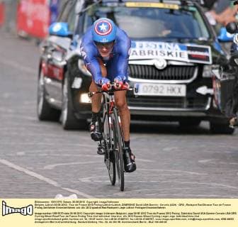 Belgien, Lüttich 30.06.2012 : Tour de France 2012 Prolog Lüttich>Lüttich, ZABRISKIE David USA Garmin - Cervelo (USA) - GRS