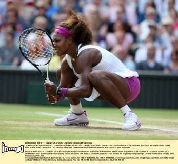 TENNIS - WTA, Wimbledon 2012 LONDON,ENGLAND,05.JUL.12 - TENNIS - WTA Tennis Damen Tour, Wimbledon 2012, Grand Slam. Bild zeigt Serena Williams (USA). 