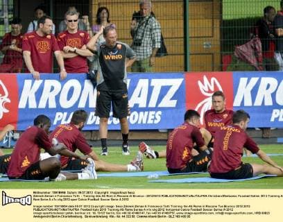 Zdenek Zeman e Francesco Totti - Training des AS Rom in Riscone di Brunico - 2012 2013 ChristianxMantuano
