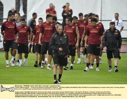 Trainer Zdenek Zeman - Training des AS Rom in Riscone di Brunico - 2012 2013 ChristianxMantuano