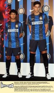 Pressetermin von Inter Mailand - Coutinho - Ricardo Alvarez 