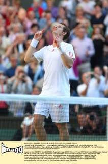 TENNIS - ATP, Wimbledon 2012 LONDON,ENGLAND,06.JUL.12 - TENNIS - ATP Tennis Herren World Tour, Wimbledon 2012, Grand Slam. Bild zeigt Andy Murray (GBR). 
