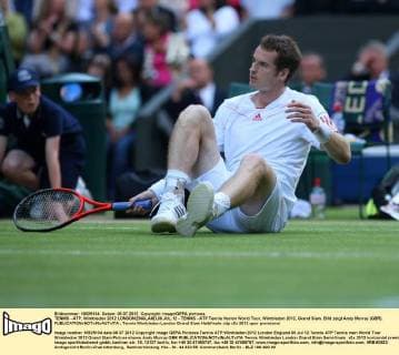 TENNIS - ATP, Wimbledon 2012 LONDON,ENGLAND,06.JUL.12 - TENNIS - ATP Tennis Herren World Tour, Wimbledon 2012, Grand Slam. Bild zeigt Andy Murray (GBR). 