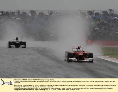 Fernando Alonso (Scuderia Ferrari) GP Großbritannien 2012 Formel 1 Grand Prix Großbritannien 2012