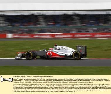 Motorsports: FIA Formula One World Championship 2012, Grand Prix of Great Britain, 3 Jenson Button (GBR, Vodafone McLaren Mercedes), xHOCHxZWEIx