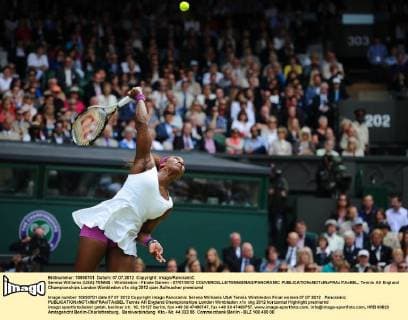 Serena Williams (USA) TENNIS : Wimbledon - Finale Damen - 07 07 2012 COUVERCELLE TENNISMAG PANORAMIC 