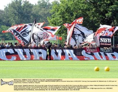 Carnago 09 07 2012 - Training AC Milan: Fans Milan 