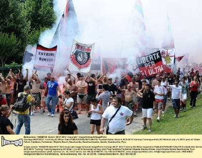 Carnago 09 07 2012 - Training AC Milan: Fans 