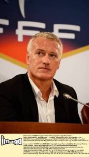 Didier DESCHAMPS - Noel LE GRAET - Football : Nomination Didier DESCHAMPS - FFF - 09 07 2012 AnthonyBIBARD FEP Panoramic 