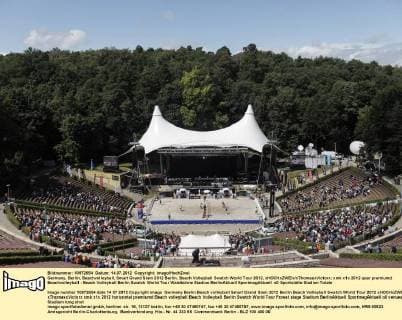 Germany, Berlin, Beachvolleyball, Smart Grand Slam 2012 Berlin, Beach Volleyball Swatch World Tour 2012, xHOCHxZWEIx xThomasxVictorx