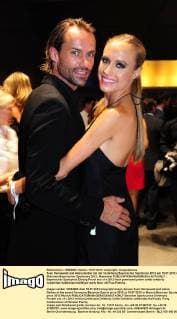 Sven Hannawald und Alena Gerber bei der Verleihung Bayerischer Sportpreis 2012 am 15.07.2012 in München Bayerischer Sportpreis 2012, Muenchen 