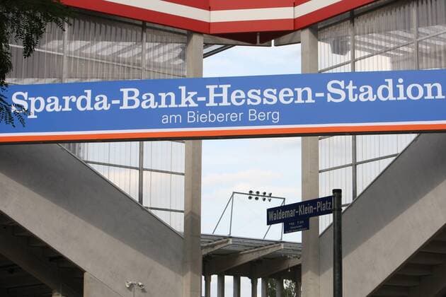 Fußball, Stadiongeschichte Kickers Offenbach Sparda-Bank-Hessen-Stadion am Waldemar-Klein-Platz 1 Eröffnungsspiel Sparda-Bank-Hessen-Stadion Offenbacher Kickers, Offenbacher Kickers, 3. Liga 2012 2013,