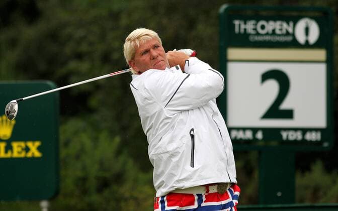 19.07.12 Lytham &amp; St Annes, England. American John Daly in action during the first round of The Open Golf Championship from the Royal Lytham &amp; St Annes course in Lancashire xActionplusxOperationsx  ActionPlus21384