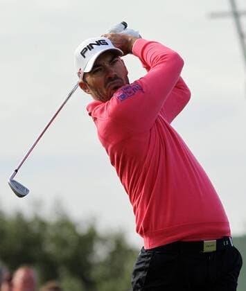 20.07.12 Lytham &amp; St Annes, England. Frenchman Gregory Havret in action during the second round of The Open Golf Championship from the Royal Lytham &amp; St Annes course in Lancashire xActionplusxOperationsx  ActionPlus11304066