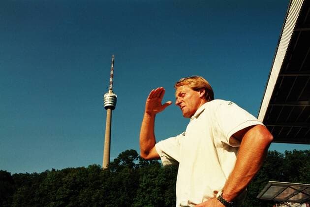 Fußball, Trainerhistorie, Stuttgarter Kickers Fussball Stuttgarter Kickers Saison 1993 1994 Trainer Lorenz-Günther Köstner