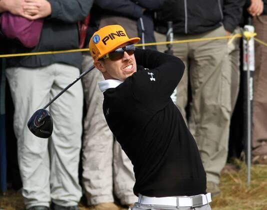 20.07.12 Lytham &amp; St Annes, England. American Hunter Mahan in action during the second round of The Open Golf Championship from the Royal Lytham &amp; St Annes course in Lancashire xActionplusxOperationsx  ActionPlus11304193