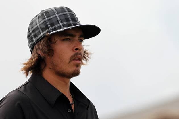 20.07.12 Lytham &amp; St Annes, England. American Ricky Fowler watches on during the second round of The Open Golf Championship from the Royal Lytham &amp; St Annes course in Lancashire xActionplusxOperationsx  ActionPlus11304201