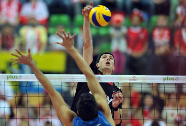 (MEN VOLLEYBALL) X MEMORIAL HUBERTA WAGNERA NIEMCY - ARGENTYNA (GERMANY VS. ARGENTINA) N Z FELIX FISCHER  20120720LUK015