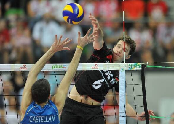 (MEN VOLLEYBALL) X MEMORIAL HUBERTA WAGNERA NIEMCY - ARGENTYNA (GERMANY VS. ARGENTINA) N Z DENYS KALIBERDA  20120720LUK022
