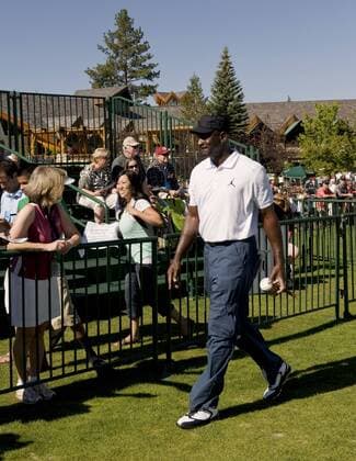 July 21, 2012 - Stateline, Nevada, USA - Michael Jordan plays in the 22nd annual American Century Championships at the Edgewood Tahoe Golf Course. The made-for-tv ACC, owned and broadcast by NBC Sports, is the world s premier celebrity golf tournament. American Century Championship - 2012 Saturday - ZUMAce6