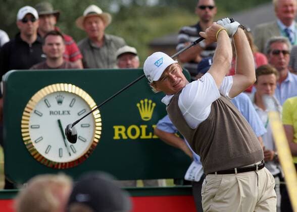 21.07.12 Lytham &amp; St Annes, England. Former Open Champion Ernie Els of South Africa in action during the third round of The Open Golf Championship from the Royal Lytham &amp; St Annes course in Lancashire xActionplusxOperationsx  ActionPlus11304710