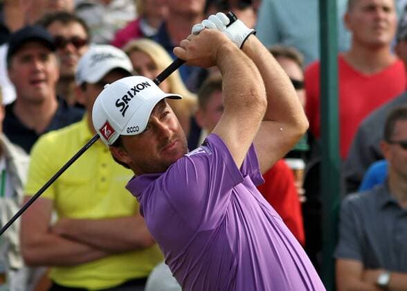 21.07.12 Lytham &amp; St Annes, England. Northern Ireland s Graeme McDowell in action during the third round of The Open Golf Championship from the Royal Lytham &amp; St Annes course in Lancashire xActionplusxOperationsx  ActionPlus11304711