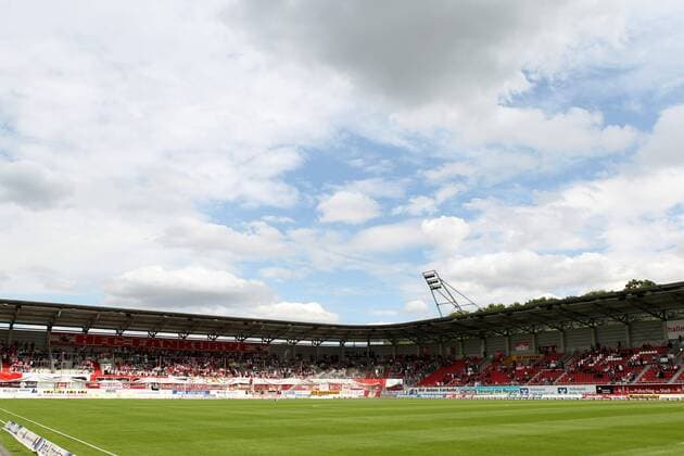GER, 3. Liga, Hallescher FC 21.07.12, Halle, Erdgas Sportpark, GER, 3. Liga, 1. Spieltag, Hallescher FC im Bild Übersicht Erdgas Sportpark