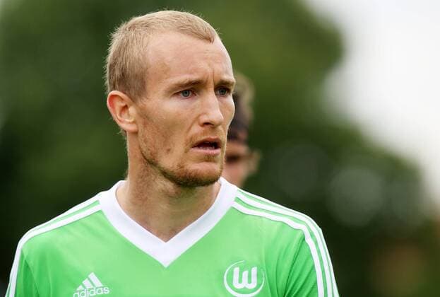 Thomas Kahlenberg Einzelbild Aktion 21.07.2012 VfL Wolfsburg Fußball Fussball Friedensstadion Halberstadt Herren DFL Bundesliga Testspiel Saison 2012 2013