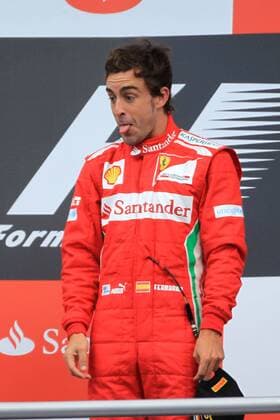 Motorsports: FIA Formula One World Championship 2012, Grand Prix of Germany, 5 winner Fernando Alonso (ESP, Scuderia Ferrari), xHOCHxZWEIx