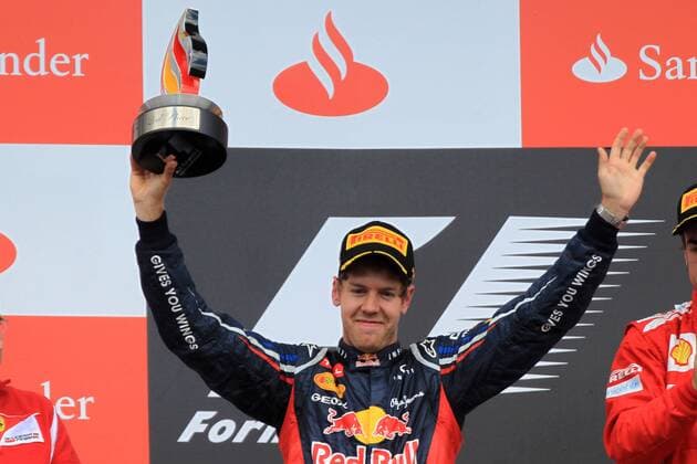 Motorsports: FIA Formula One World Championship 2012, Grand Prix of Germany, 1 Sebastian Vettel (GER, Red Bull Racing), xHOCHxZWEIx