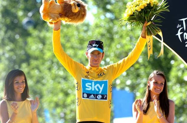 2012, Tour de France, tappa 20 Rambouillet - Paris, Team Sky 2012, Tour Gesamtsieger Bradley Wiggins, Paris 