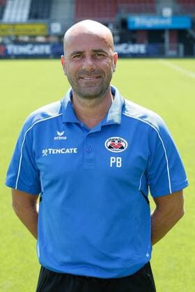 Coach Peter Bosz of SC Heracles Almelo SC Heracles Almelo Dutch Eredivisie 2012 2013 xVIxEricxVerhoevenxIVx 1045232