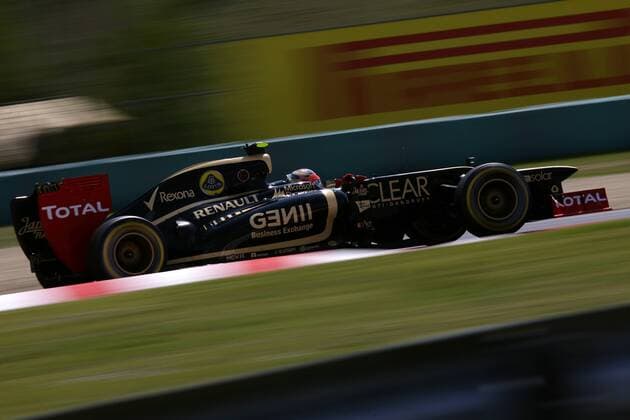 Romain Grosjean (Lotus Renault GP) GP Ungarn 2012 Formel 1 Grand Prix Ungarn 2012