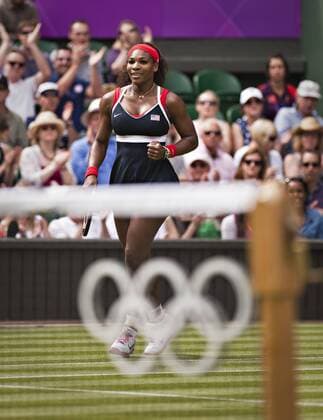 London, 28.07.2012, Olympische Sommerspiele Serena Williams (USA) Wimbledon