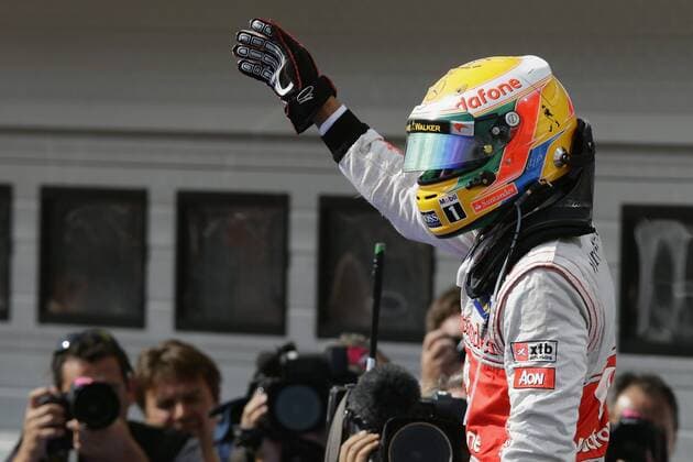 Lewis Hamilton (McLaren Mercedes) GP Ungarn 2012 Formel 1 Grand Prix Ungarn 2012