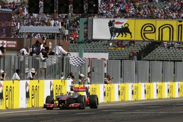 Lewis Hamilton (McLaren Mercedes) GP Ungarn 2012 Formel 1 Grand Prix Ungarn 2012