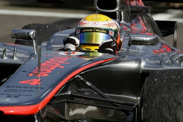Lewis Hamilton (McLaren Mercedes) GP Ungarn 2012 Formel 1 Grand Prix Ungarn 2012