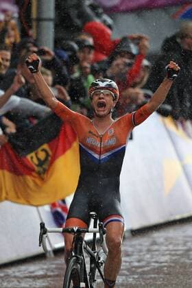 Marianne Vos ( HOL ) Joie CYCLISME : Route Femmes - JO 2012 - 29 07 2012 PatrickPichon Panoramic 
