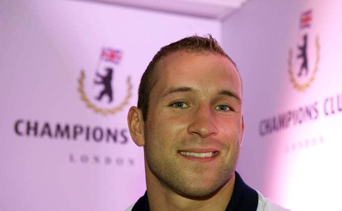 Olympische Sommer Spiele London GBR 31.07.2012 Championsclub Berlin auf der MS Deutschland Radsprinter Robert FOERSTEMANN