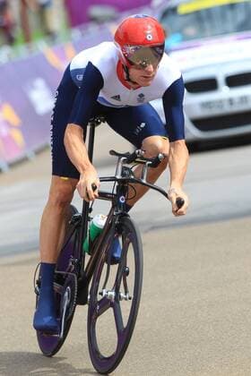 Bradley Wiggins (GBR) CYCLISME : Contre la montre - JO 2012 - 01 08 2012 PatrickPichon Panoramic 