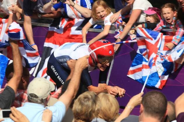 Bradley Wiggins (GBR) CYCLISME : Contre la montre - JO 2012 - 01 08 2012 PatrickPichon Panoramic 