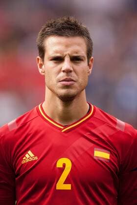 Football - London 2012 - Spain vs. Morocco Spain s Cesar Azpilicueta at Old Trafford 