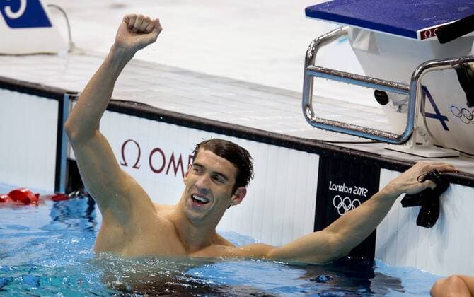 Aug. 3, 2012 - London, England, United Kingdom - Michael Phelps found more history in the pool Friday in the last individual Olympic race of his storied career. He won the 100m butterfly for a third consecutive Olympics. Olympics 2012 - London - Aug. 3, 2012 - ZUMAm42